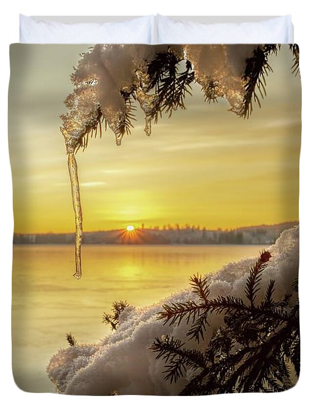 The Beauty Of Nature Duvet Cover featuring the photograph The beauty of nature by Rose-Marie Karlsen