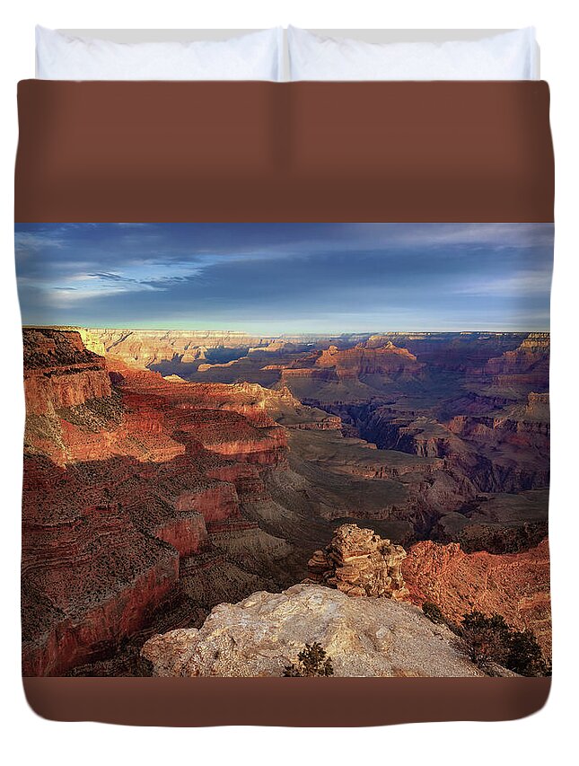 Colorado River Duvet Cover featuring the photograph The Dawn of a New Day by Rick Furmanek