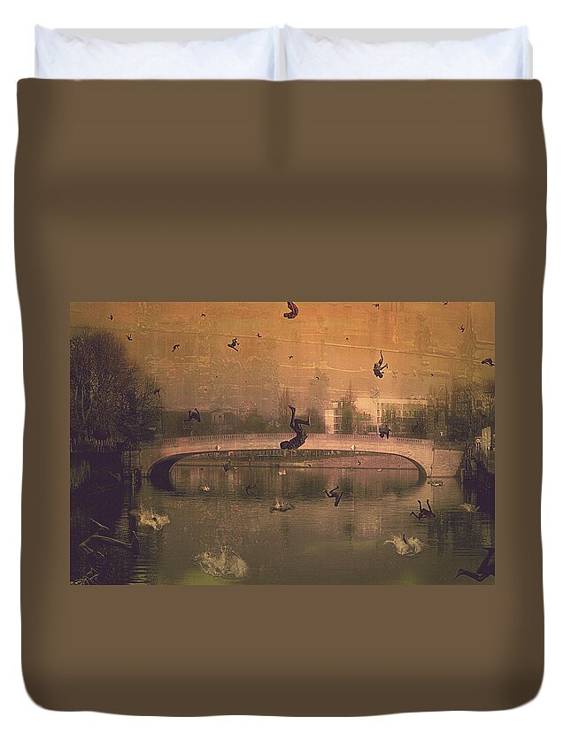 Photography Duvet Cover featuring the photograph The Day Clones Fell From the Sky by Craig Boehman