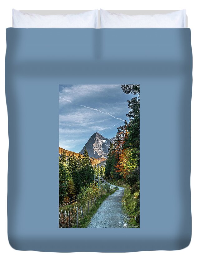 The Eiger Duvet Cover The Eiger Duvet Cover