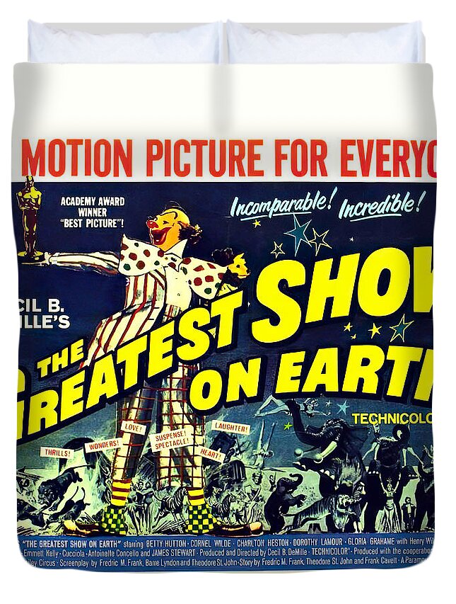 Greatest Show On Earth Duvet Covers