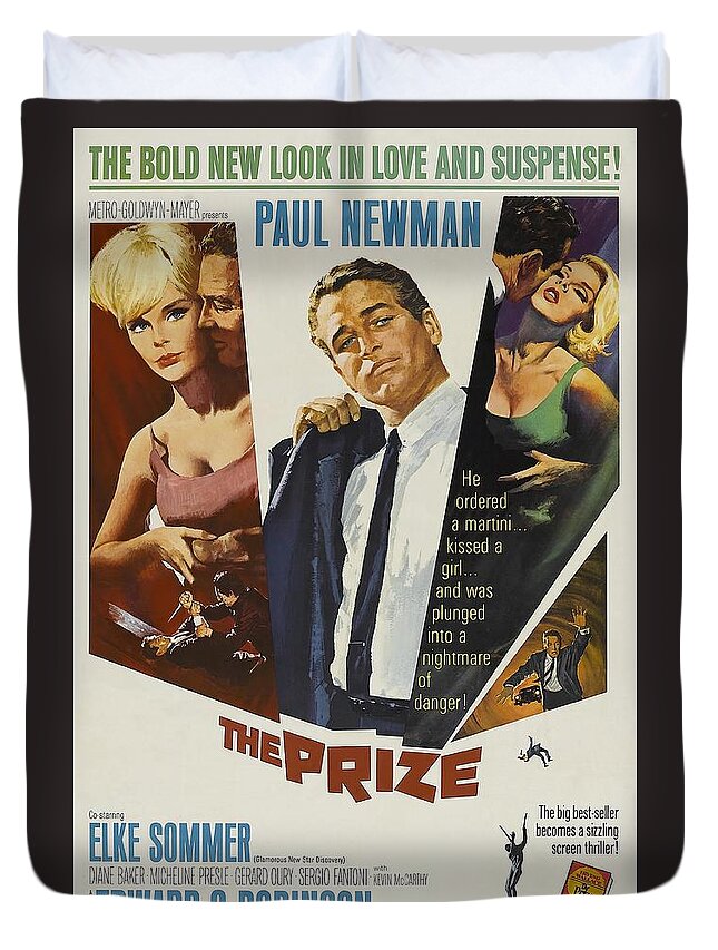 Synopsis Duvet Cover featuring the mixed media ''The Prize'', 1963 - art by Howard Terpning by Movie World Posters