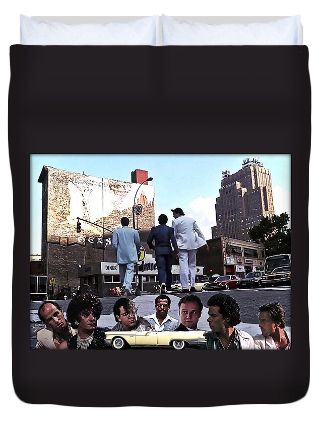 Miami Vice Duvet Cover featuring the digital art The Prodigal Son 4 by Mark Baranowski