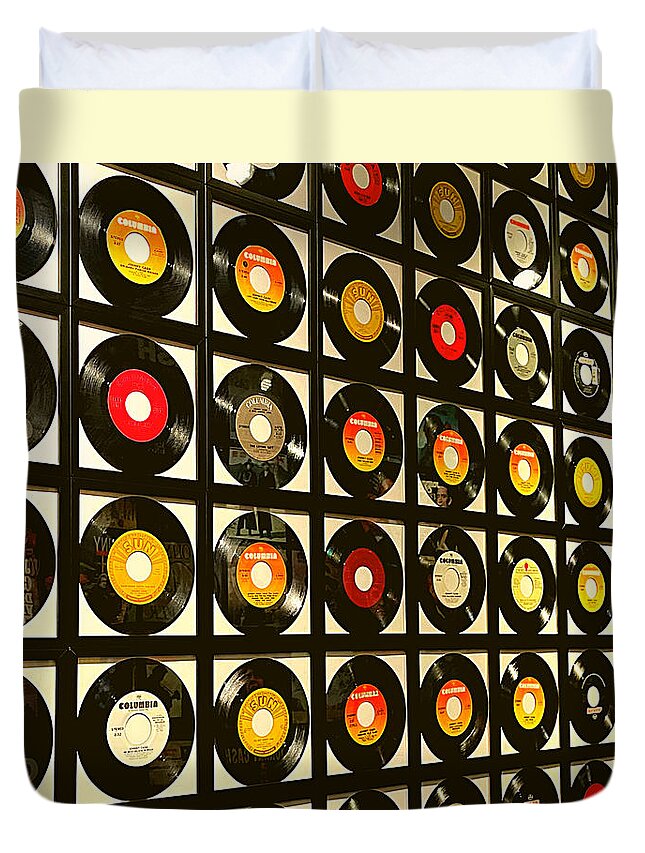 Wall Duvet Cover featuring the photograph The Record is Clear by Lee Darnell