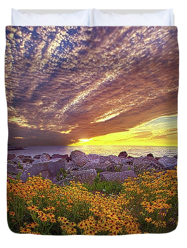 Rural Duvet Cover featuring the photograph The Simplest Things by Phil Koch