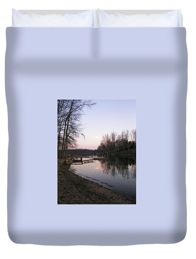  Duvet Cover featuring the photograph Tranquility by Heather E Harman