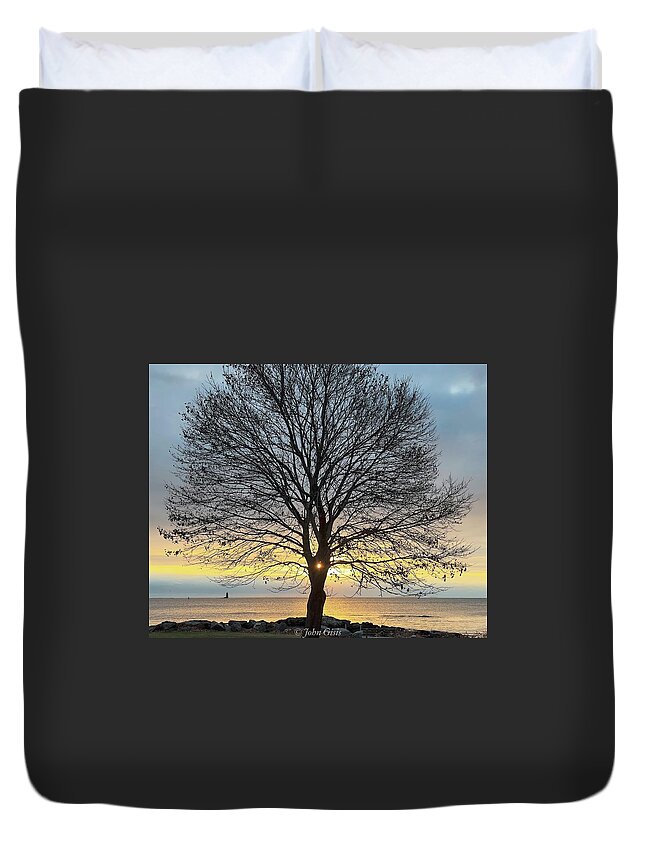  Duvet Cover featuring the photograph Tree of Life by John Gisis