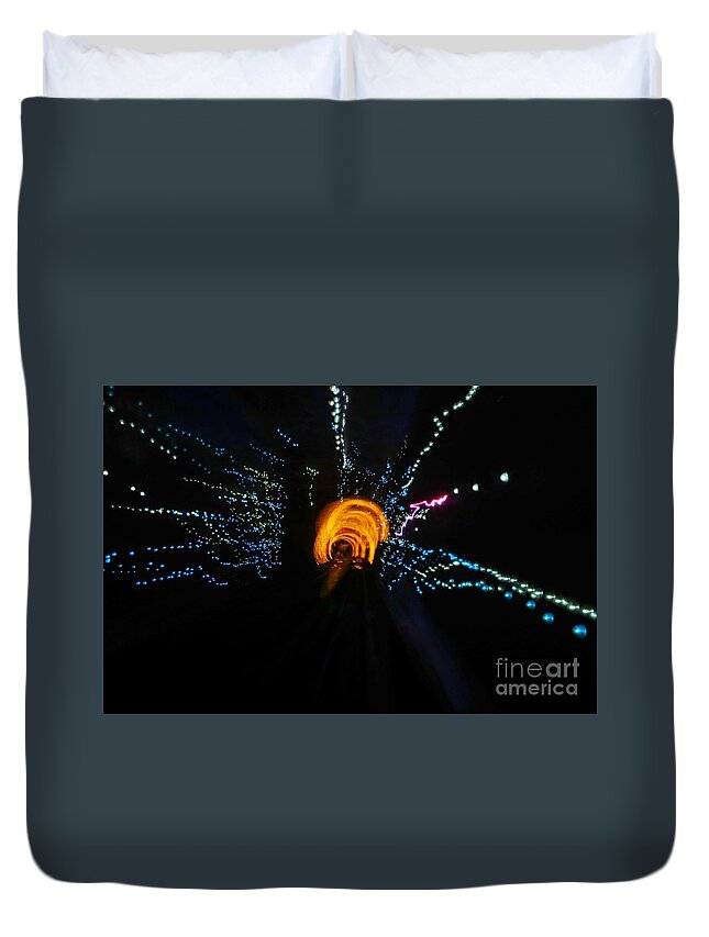 Tunnel Duvet Cover featuring the photograph Tunnel Vision by World Reflections By Sharon