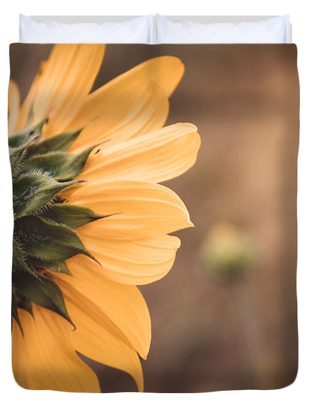 Sunlight Duvet Cover featuring the photograph Turn to the Sunlight by Bonny Puckett