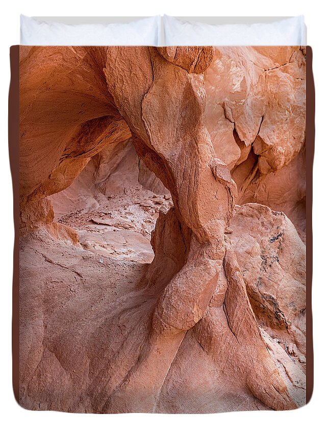 Nevada Duvet Cover featuring the photograph Twisted Arch by James Marvin Phelps