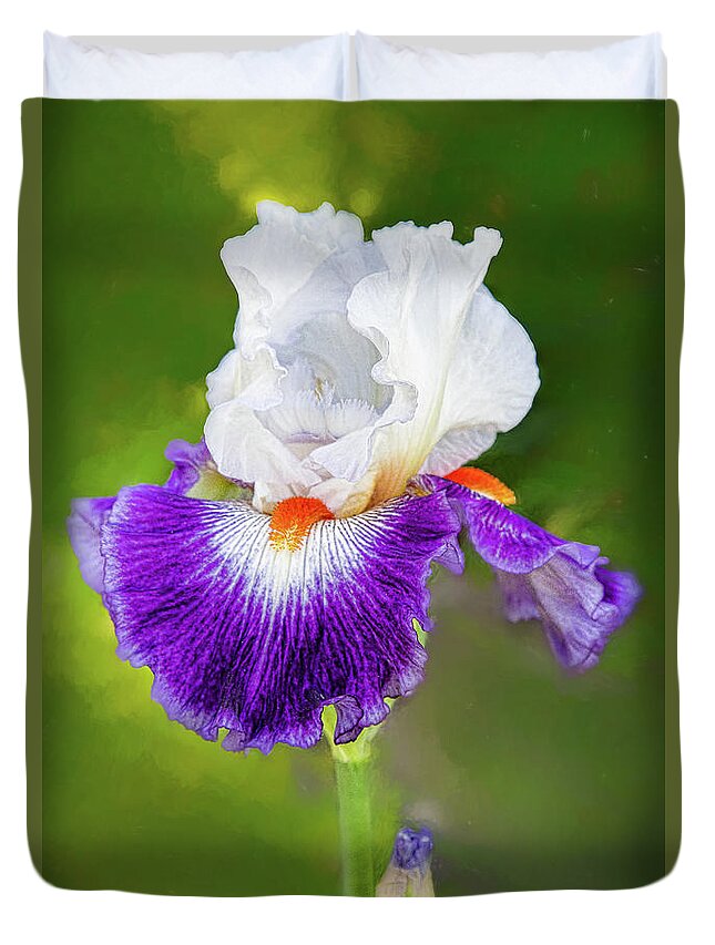  Duvet Cover featuring the photograph Untamed by Marilyn Cornwell