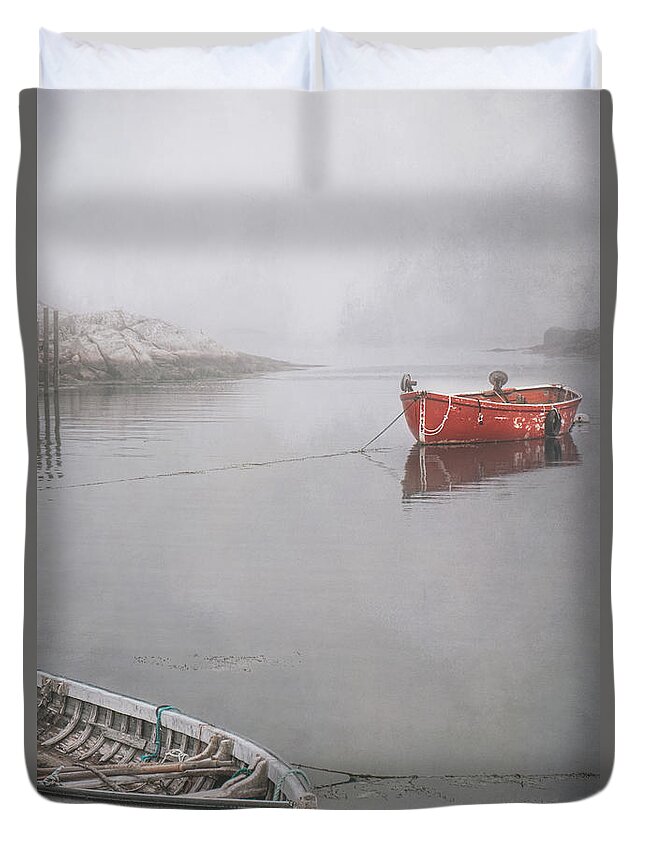 Canada Duvet Cover featuring the photograph Time Stands Still by Lucinda Walter