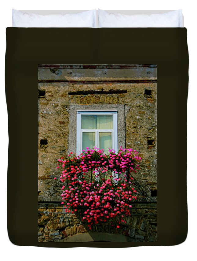 Window Duvet Cover featuring the photograph Where art thou? by Leslie Struxness
