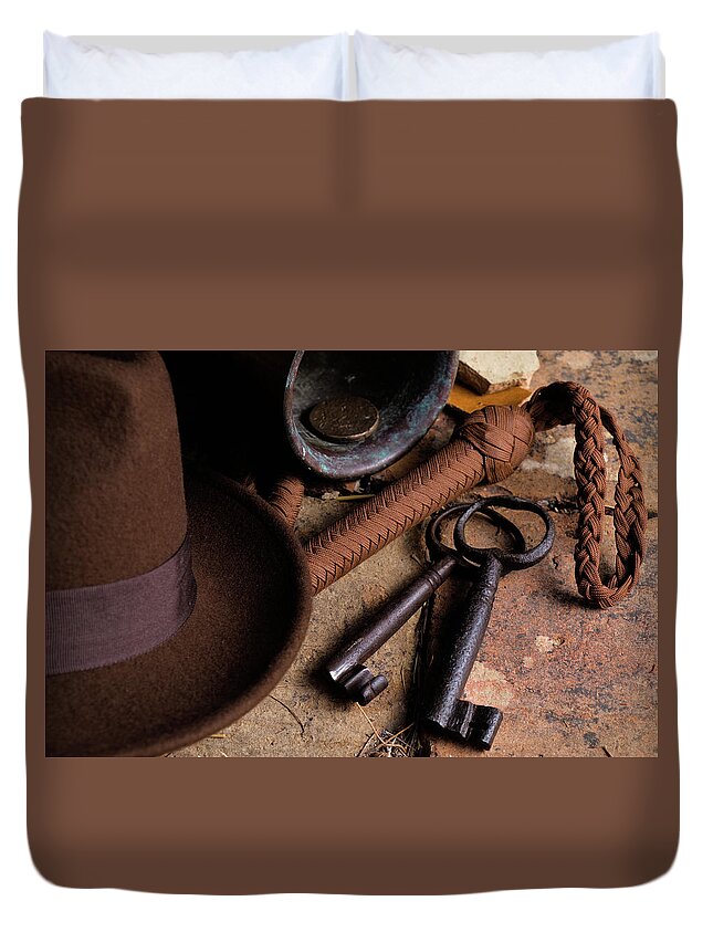 Indiana Jones Duvet Cover featuring the photograph Where is Indiana? Part 2 by Angelo DeVal