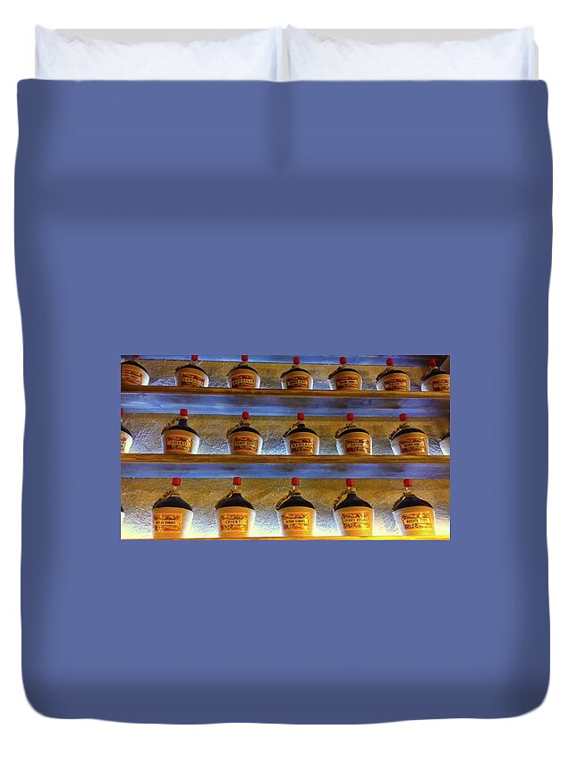 Wine Duvet Cover featuring the photograph Wines of Spain by Gene Taylor