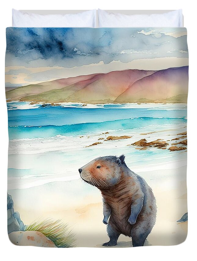 Marsupial Paintings Duvet Covers