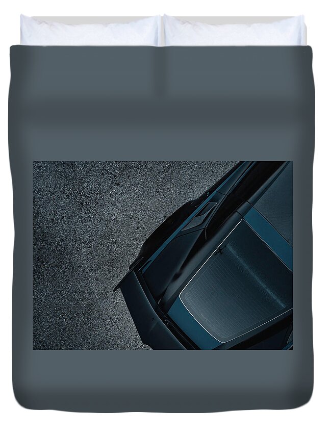 Zr1 Duvet Cover featuring the photograph ZR1 Artwork by Lourry Legarde
