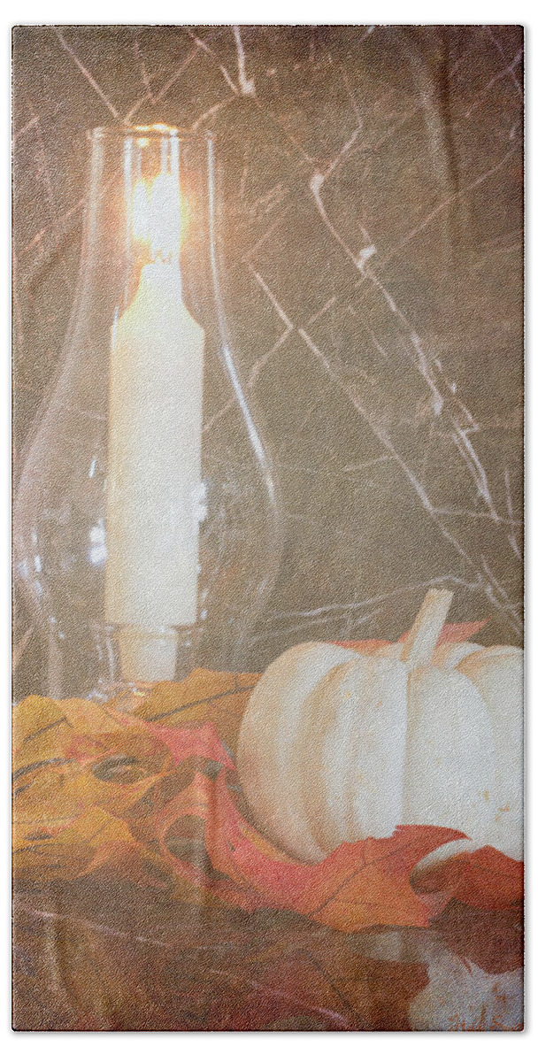  Hand Towel featuring the photograph Autumn Light #1 by Heidi Smith