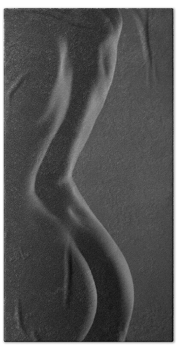 Blue Muse Fine Art Bath Towel featuring the photograph Beautiful Bodyscape by Blue Muse Fine Art