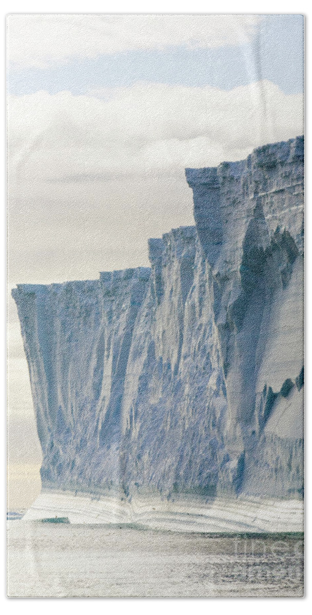 00346005 Bath Towel featuring the photograph Massive Iceberg South Georgia by Yva Momatiuk John Eastcott