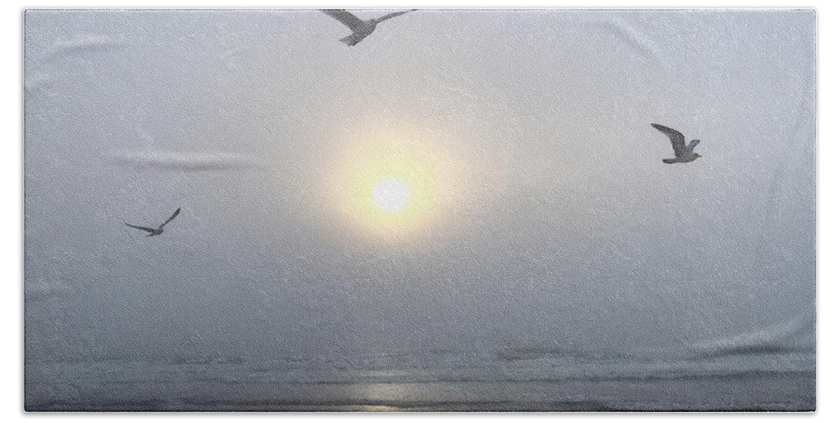Sunrise Hand Towel featuring the photograph Moment of Grace #2 by LeeAnn Kendall