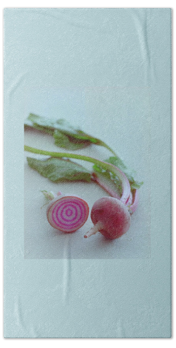 Two Chioggia Beets #1 Hand Towel