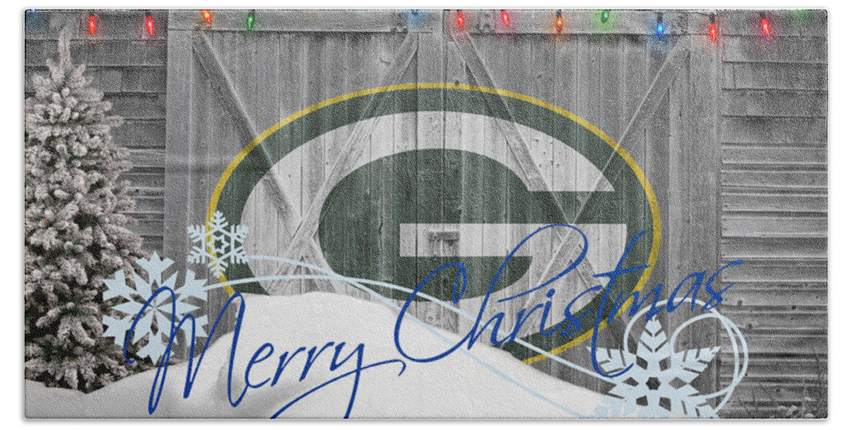 Packers Hand Towel featuring the photograph Green Bay Packers by Joe Hamilton