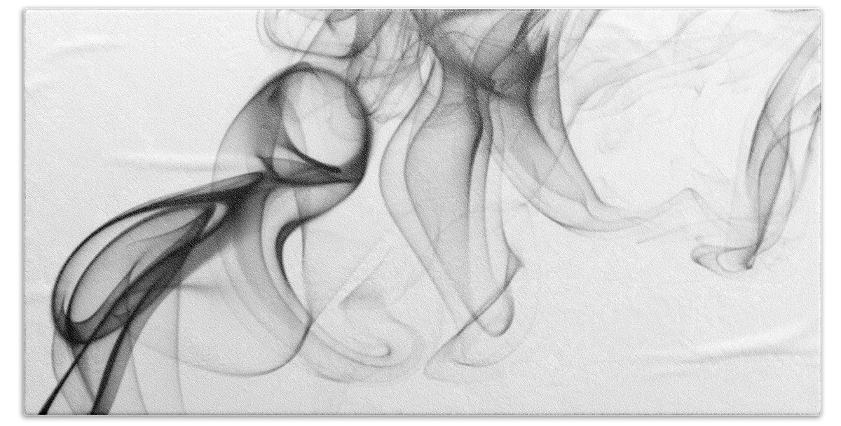 Smoke Hand Towel featuring the photograph Fluidity No. 1 by Andrew Giovinazzo