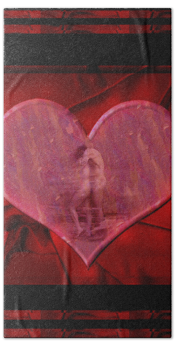 Nude Hand Towel featuring the photograph My Hearts Desire #2 by Kurt Van Wagner