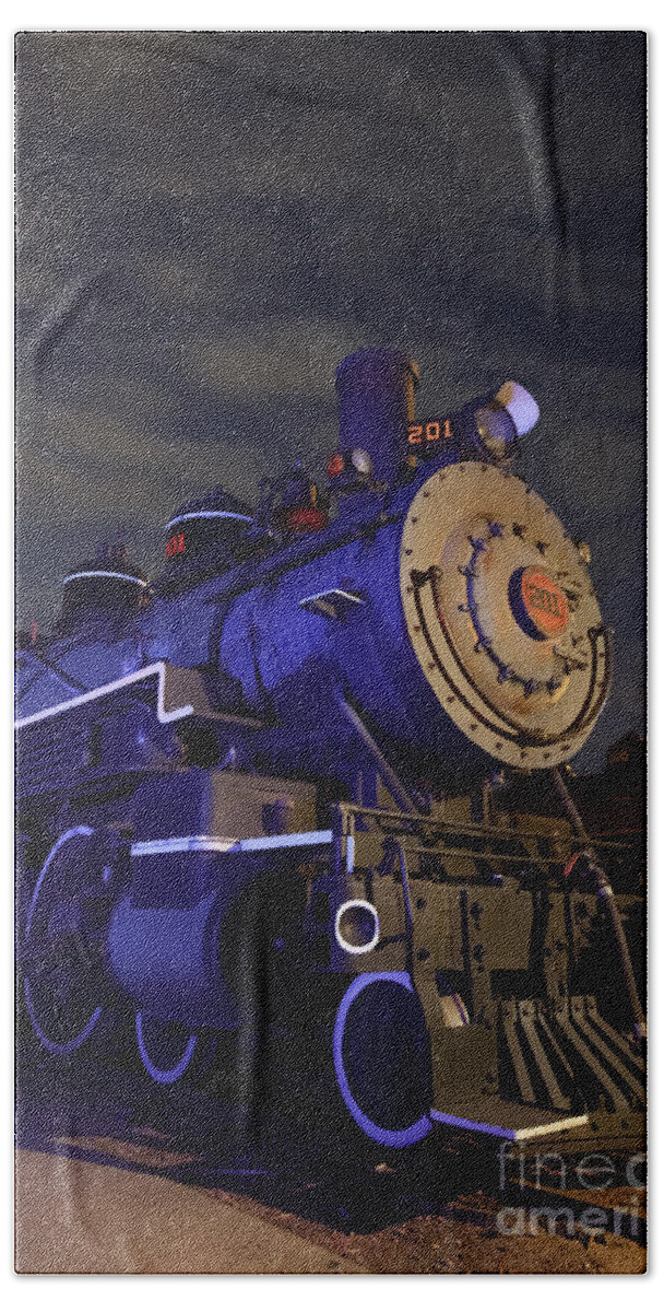 Steam Locomotive Bath Towel featuring the photograph Steam Locomotive #2 by Keith Kapple