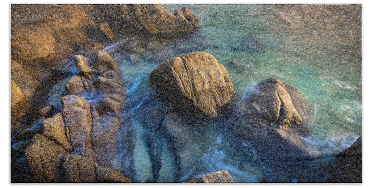 Mugardos Bath Towel featuring the photograph Chanteiro Beach Galicia Spain #4 by Pablo Avanzini