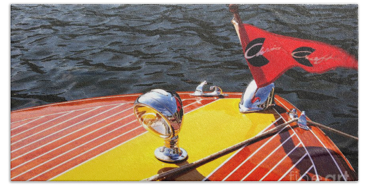 Boat Hand Towel featuring the photograph C. C. Continental #2 by Neil Zimmerman
