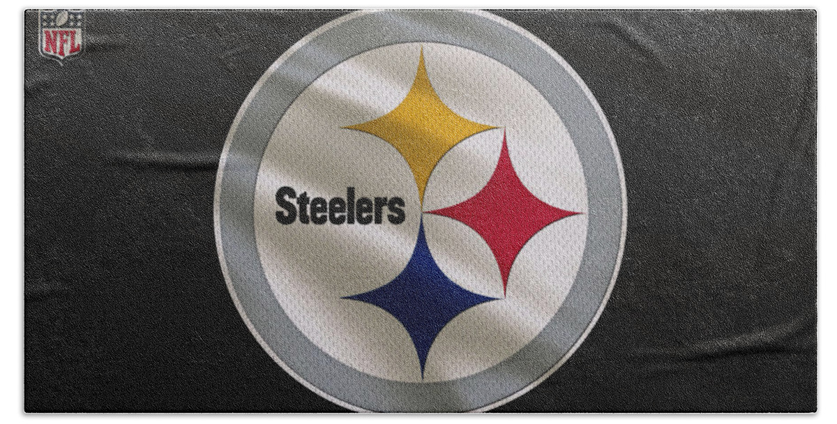 Steelers Hand Towel featuring the photograph Pittsburgh Steelers Uniform by Joe Hamilton