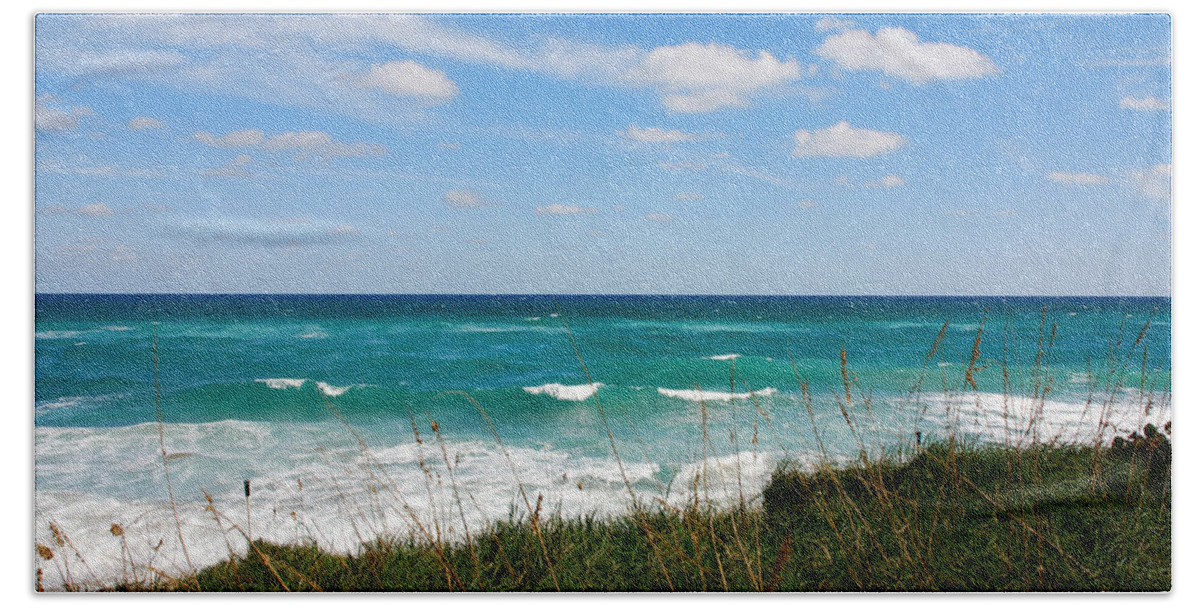 Beach Bath Towel featuring the photograph 42- Singer Island Florida by Joseph Keane