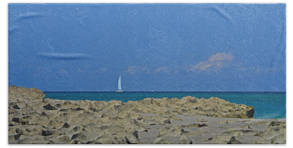  Bath Towel featuring the photograph 44- Come Sail Away by Joseph Keane
