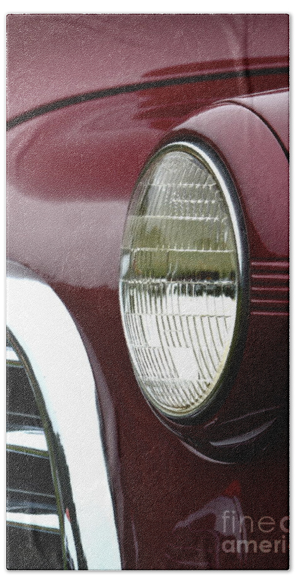 Red Hand Towel featuring the photograph Classic Detail by Dean Ferreira