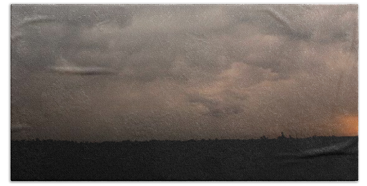 Stormscape Hand Towel featuring the photograph Let the Storm Season Begin #29 by NebraskaSC