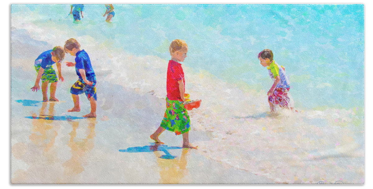 a Summer To Remember Hand Towel featuring the photograph A Summer To Remember by Susan Molnar