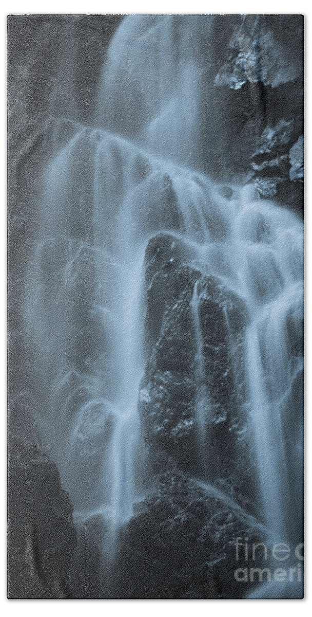 Waterfall Hand Towel featuring the photograph Angel Falls by Alana Ranney