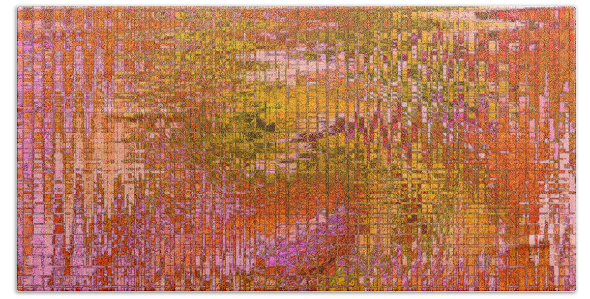 Digital Bath Towel featuring the digital art Autumn by Stephanie Grant