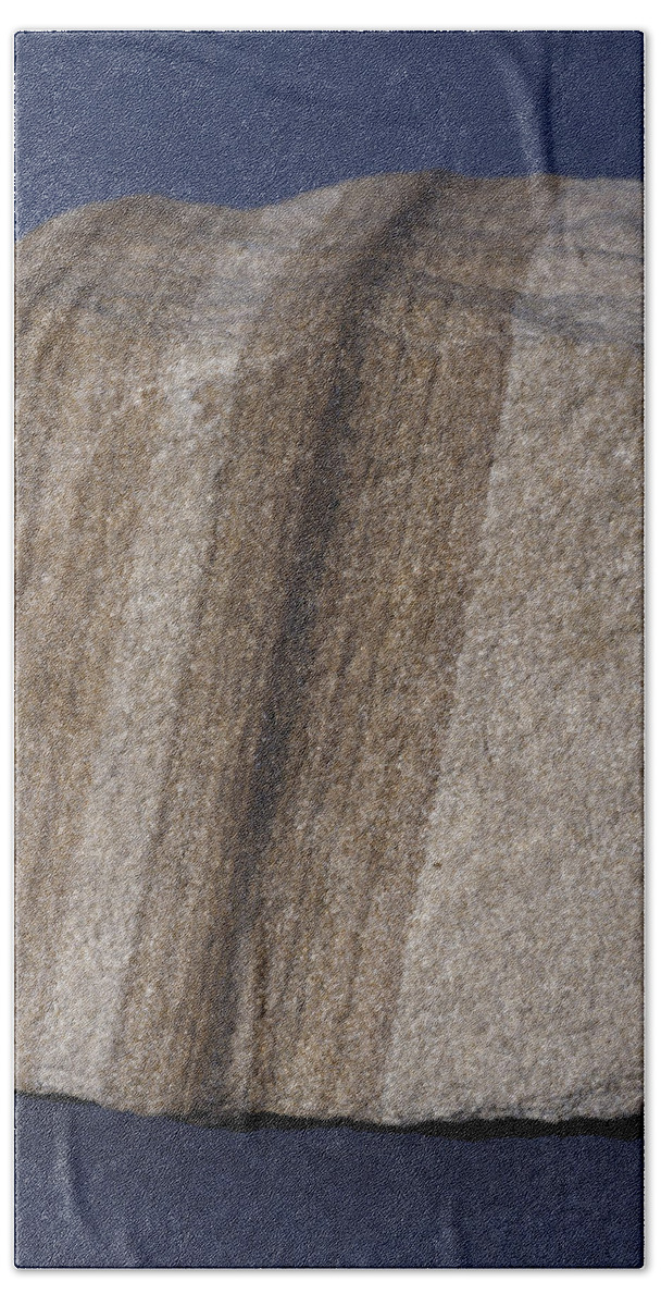 Australia Hand Towel featuring the photograph Banded Sandstone by A.b. Joyce
