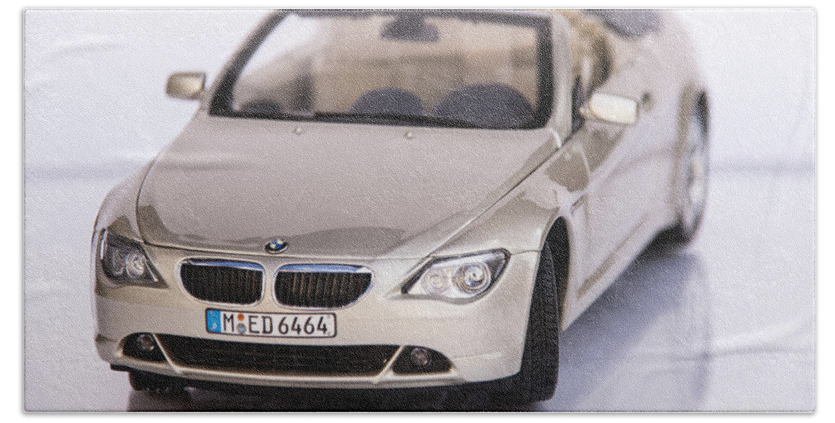 Transportation Hand Towel featuring the photograph BMW cabrio by Paulo Goncalves