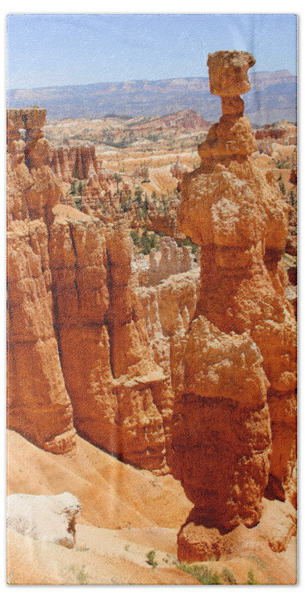 Desert Bath Towel featuring the photograph Bryce Canyon 2 by Mike McGlothlen