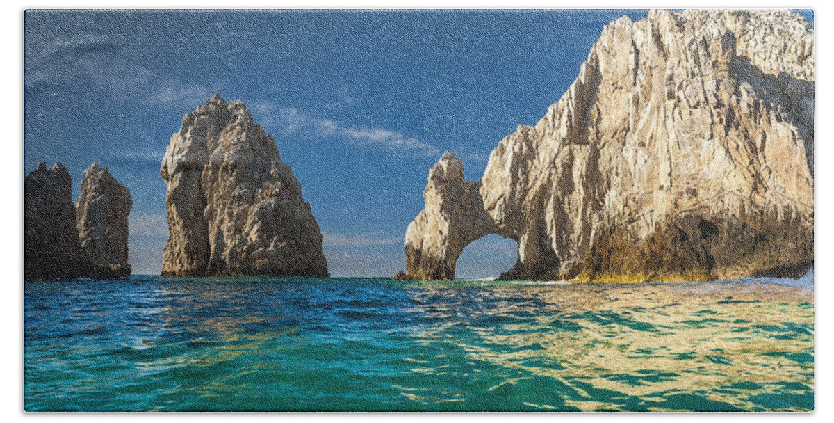 Los Cabos Hand Towel featuring the photograph Cabo San Lucas by Sebastian Musial