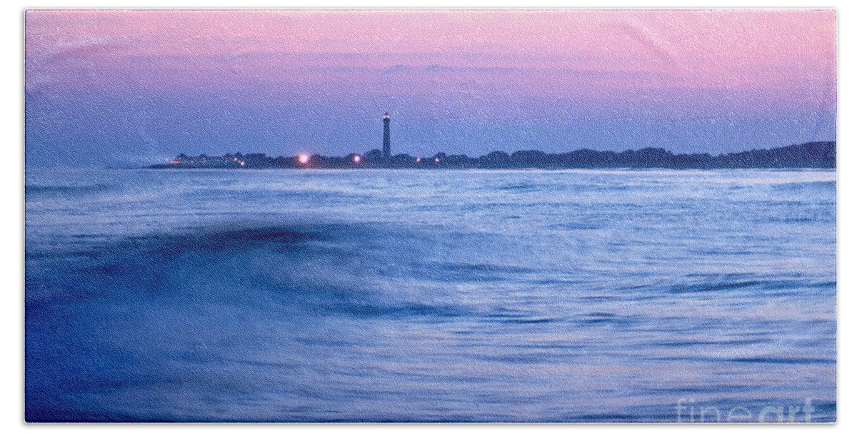 Sea Bath Towel featuring the photograph Cape May Seascape by Anthony Sacco