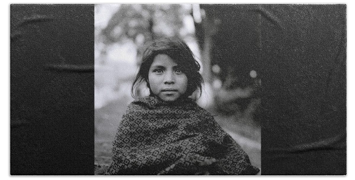 Mexico Hand Towel featuring the photograph Chiapas Girl by Shaun Higson