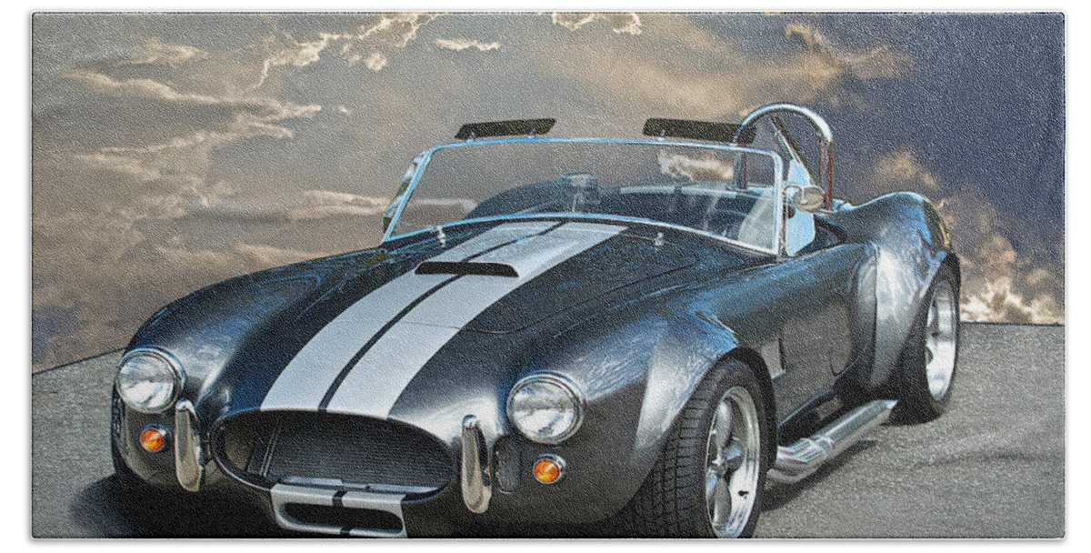 Auto Hand Towel featuring the photograph Cobra in the Clouds by Dave Koontz