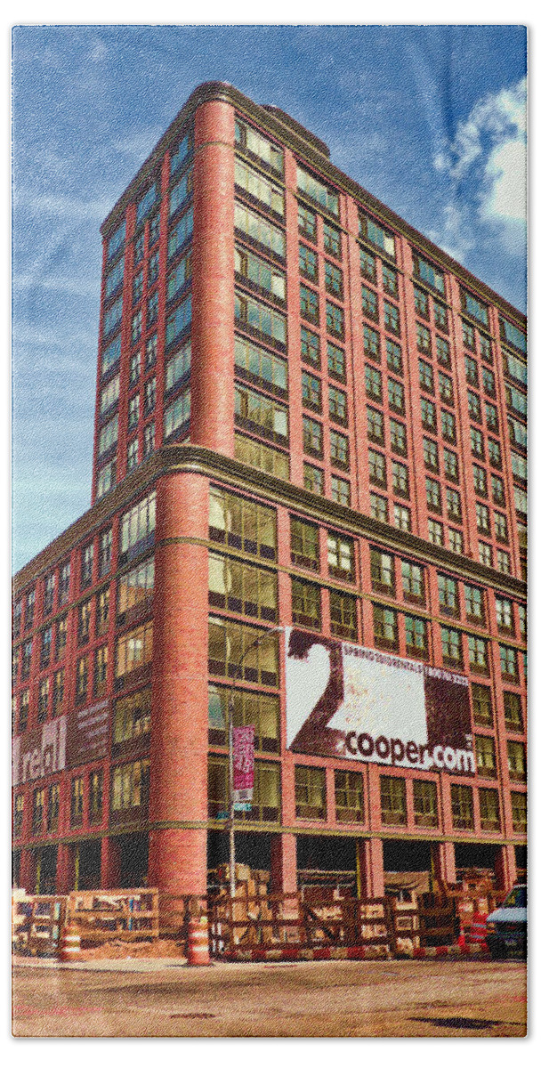 Cooper Hand Towel featuring the photograph Cooper Exterior by Steve Sahm