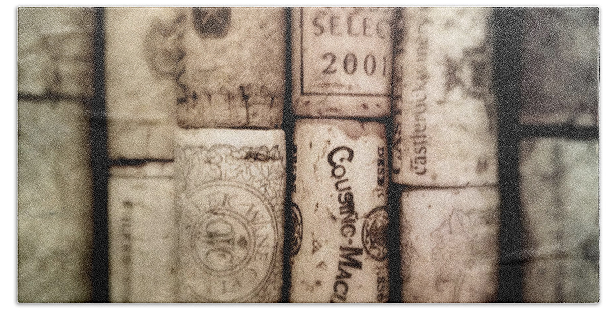 Cork Bath Towel featuring the photograph Corked by Tim Nyberg