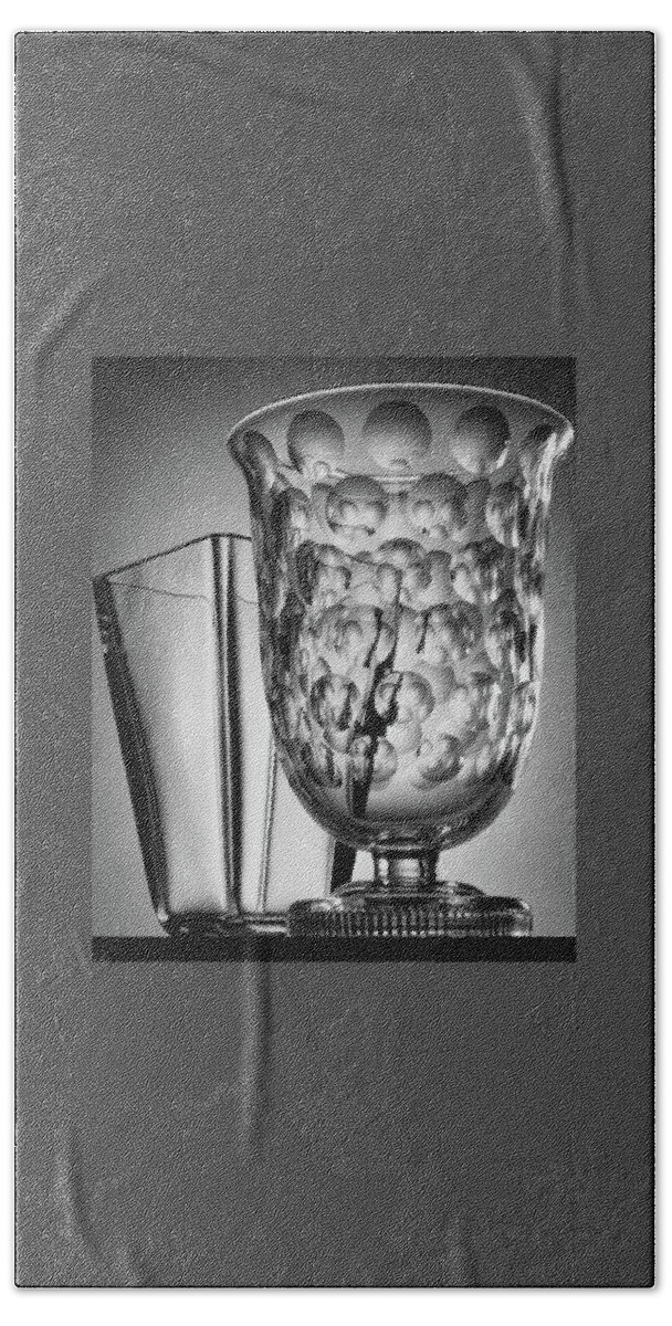 Crystal Vases From Steuben Bath Towel